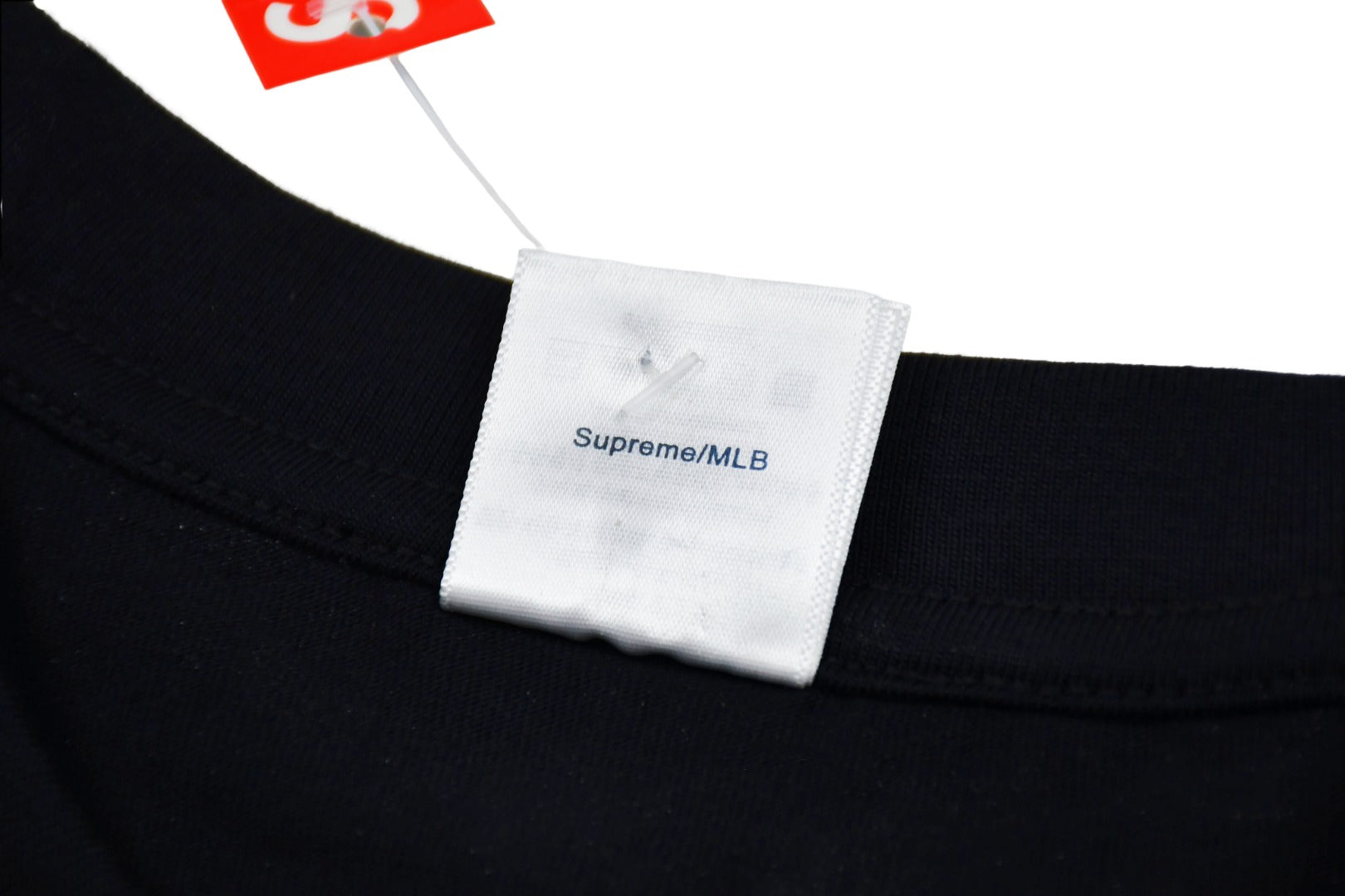 Supreme MLB Teams Sox Tee Black