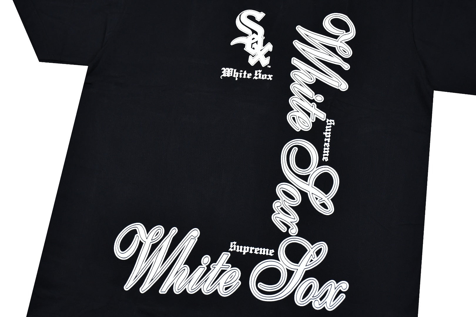 Supreme MLB Teams Sox Tee Black