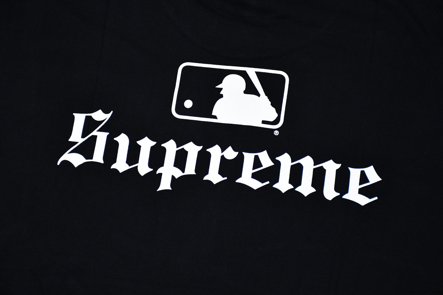 Supreme MLB Teams Sox Tee Black