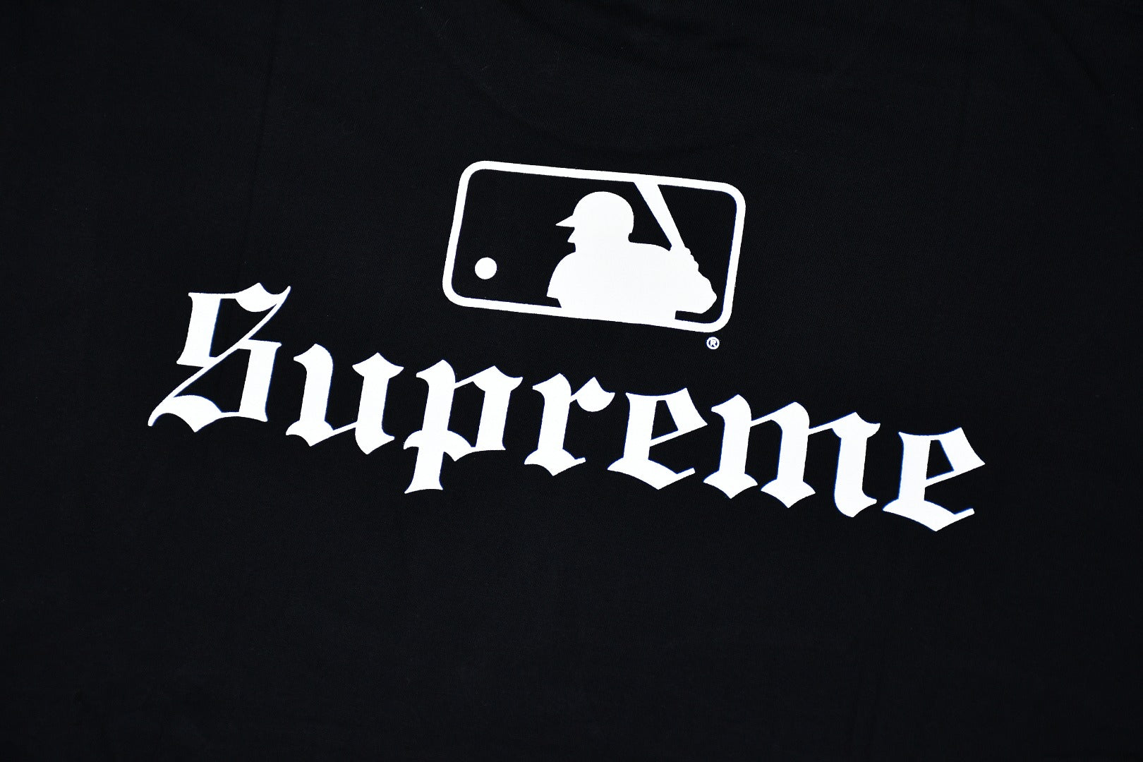 Supreme MLB Teams Sox Tee Black