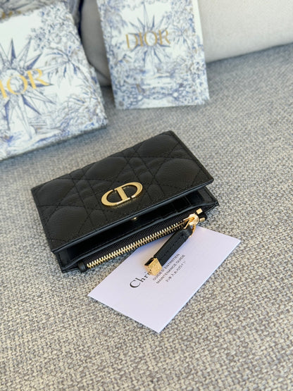 Dior 30 Montaigne Dahlia Wallet