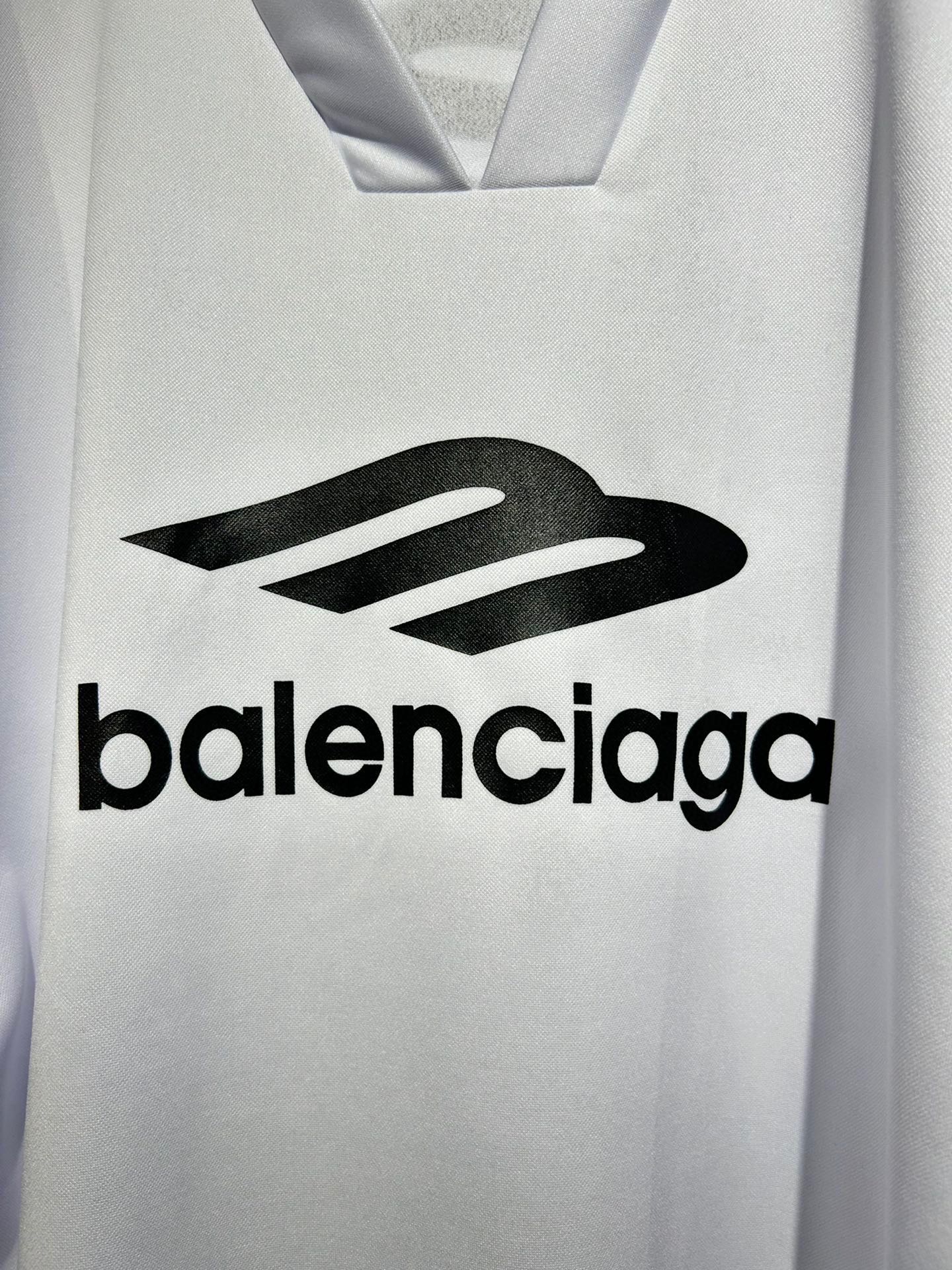 BALENCIAGA  3b Sports Icon Ski Long Sleeve T-Shirt Large Fit in Black