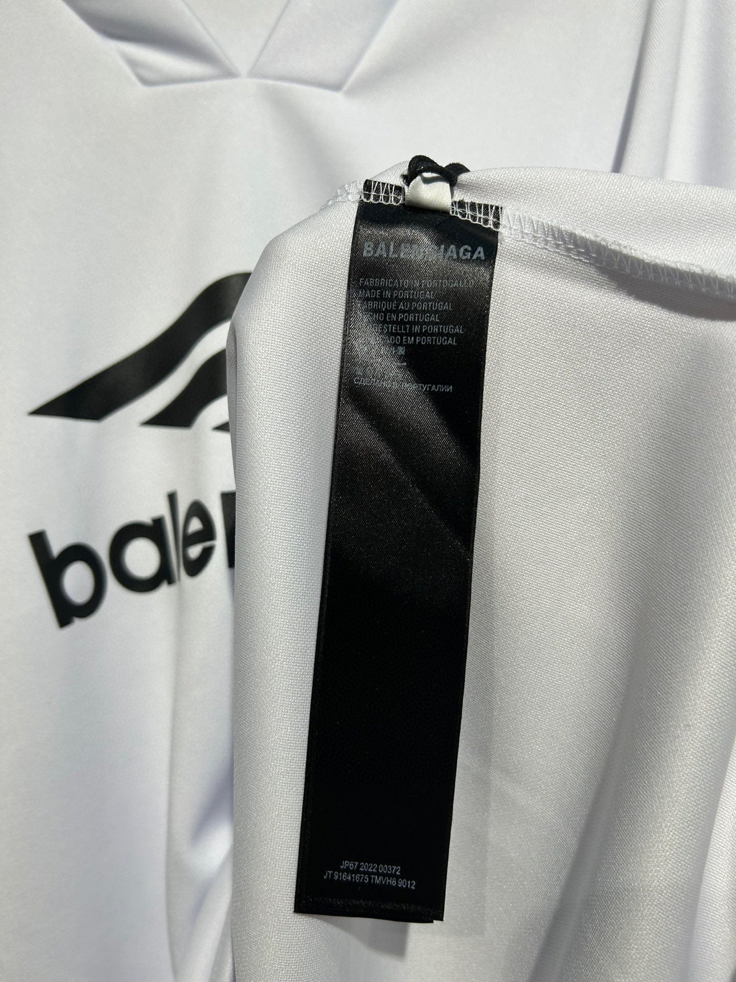 BALENCIAGA  3b Sports Icon Ski Long Sleeve T-Shirt Large Fit in Black