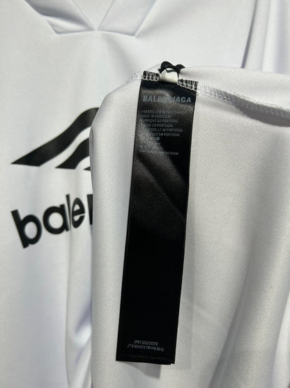 BALENCIAGA  3b Sports Icon Ski Long Sleeve T-Shirt Large Fit in Black