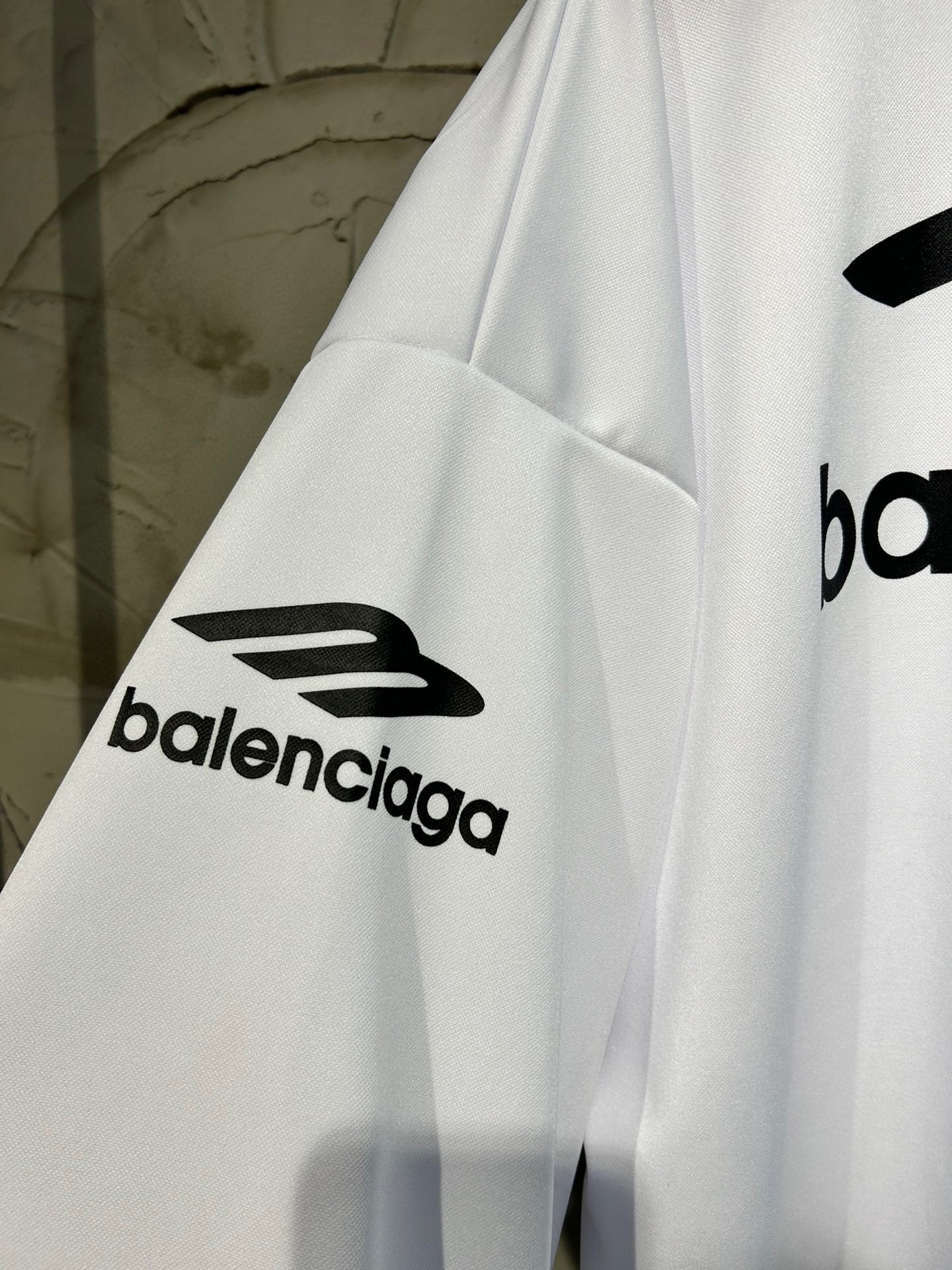 BALENCIAGA  3b Sports Icon Ski Long Sleeve T-Shirt Large Fit in Black