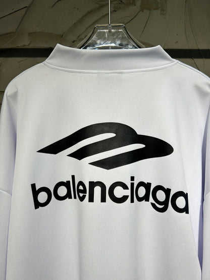 BALENCIAGA  3b Sports Icon Ski Long Sleeve T-Shirt Large Fit in Black