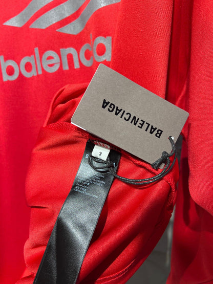 BALENCIAGA  3b Sports Icon Ski Long Sleeve T-Shirt Large Fit in Black