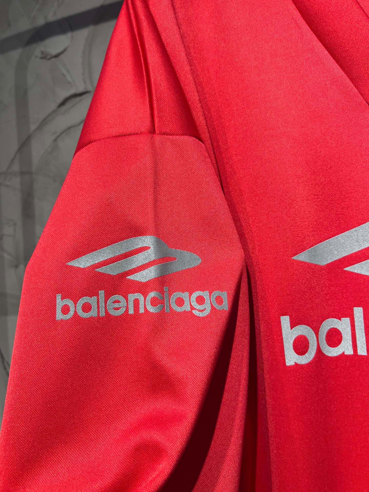 BALENCIAGA  3b Sports Icon Ski Long Sleeve T-Shirt Large Fit in Black