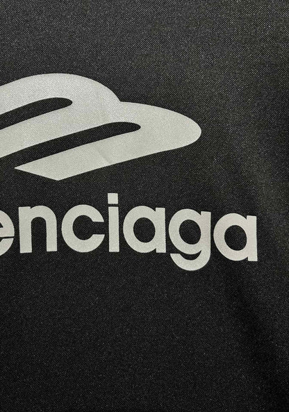 BALENCIAGA  3b Sports Icon Ski Long Sleeve T-Shirt Large Fit in Black