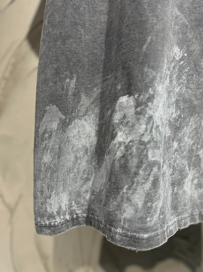 BALENCIAGA Men's Back T-Shirt Medium Fit "Gray"