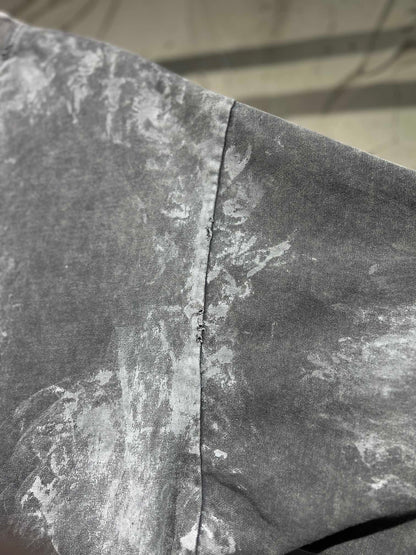 BALENCIAGA Men's Back T-Shirt Medium Fit "Gray"