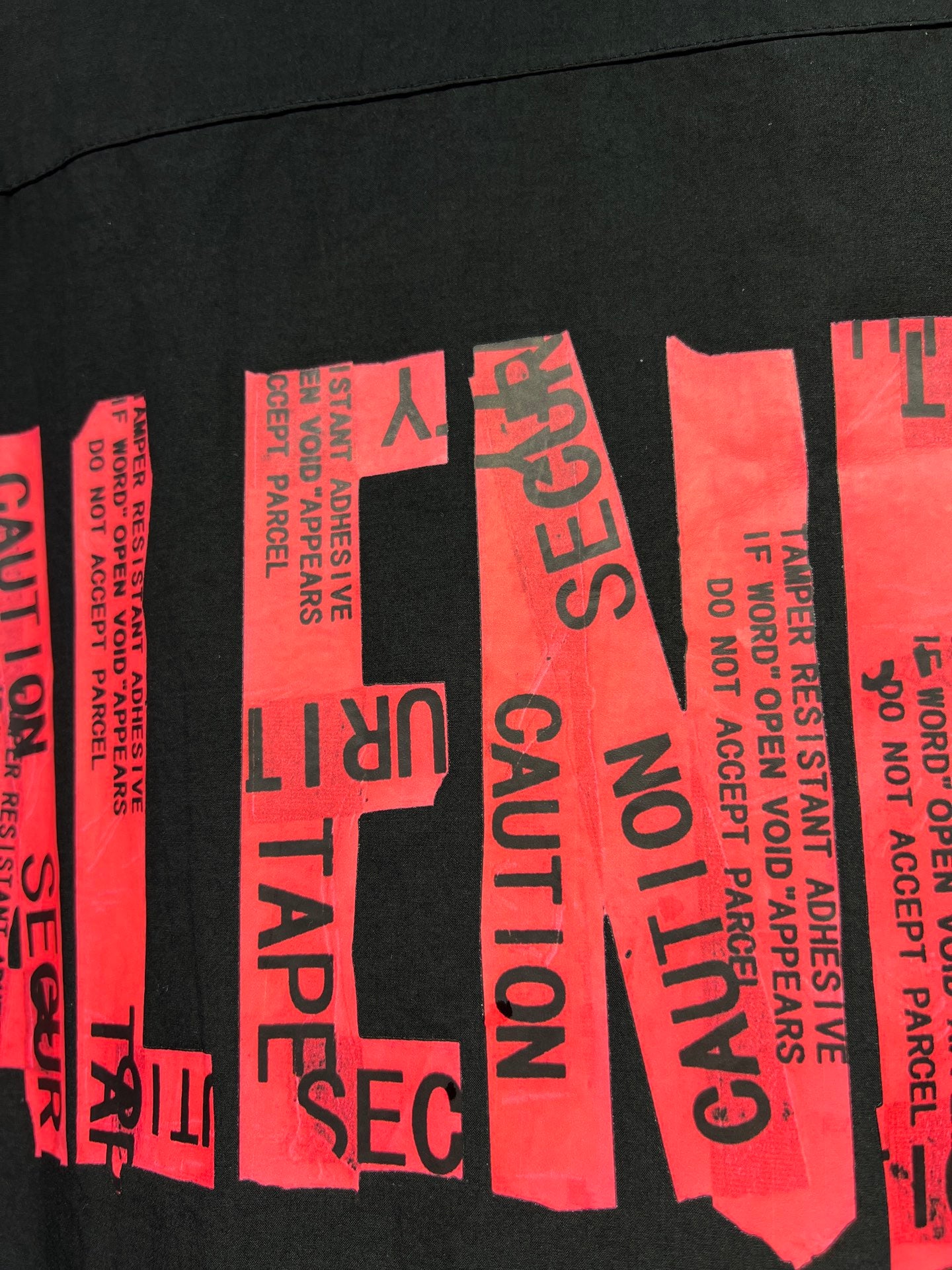 Balenciaga Black Cotton Shirt With Logo