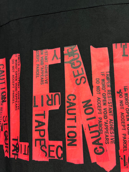Balenciaga Black Cotton Shirt With Logo