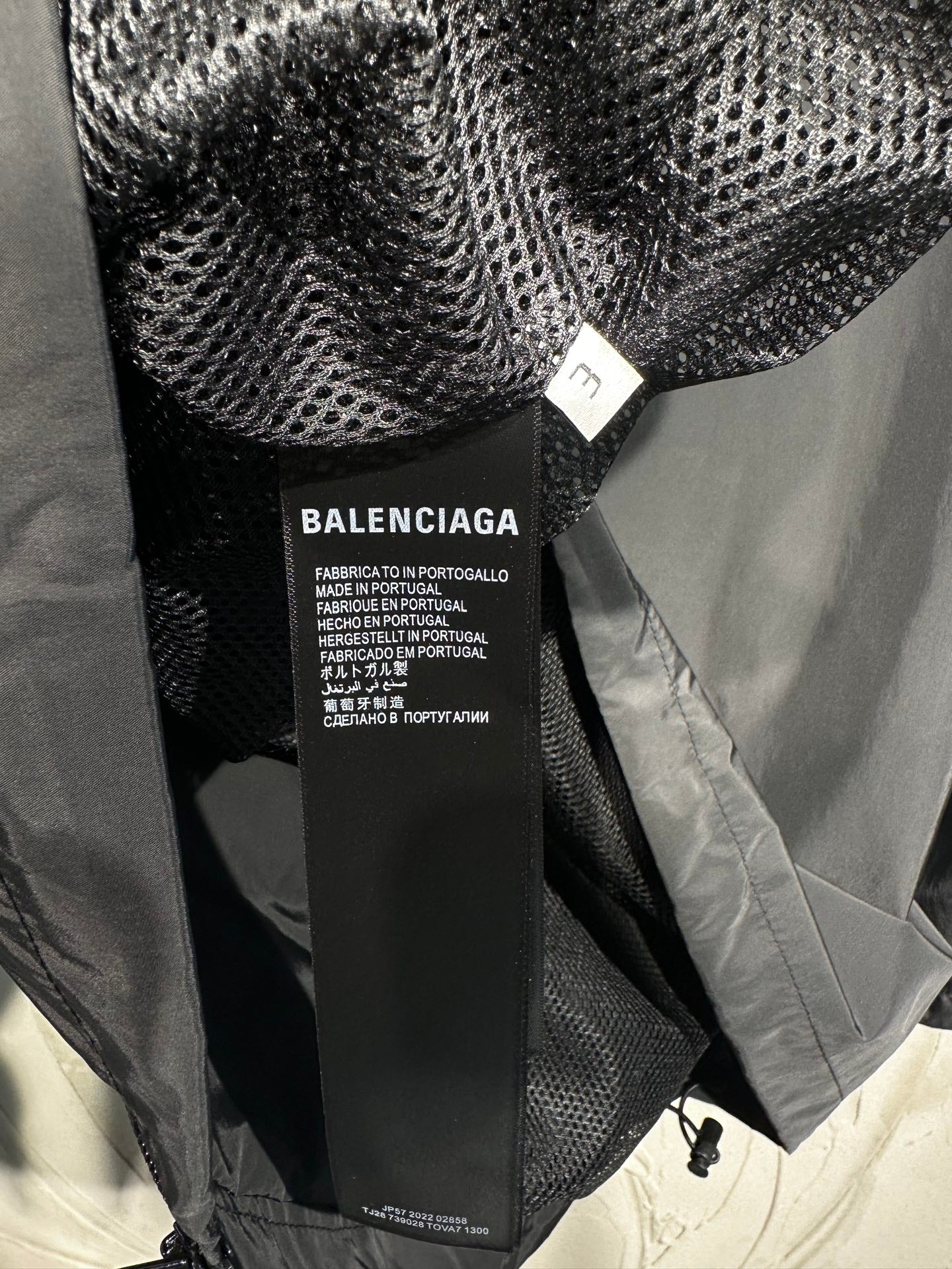 BALENCIAGA Men's Large Tracksuit Jacket in Black