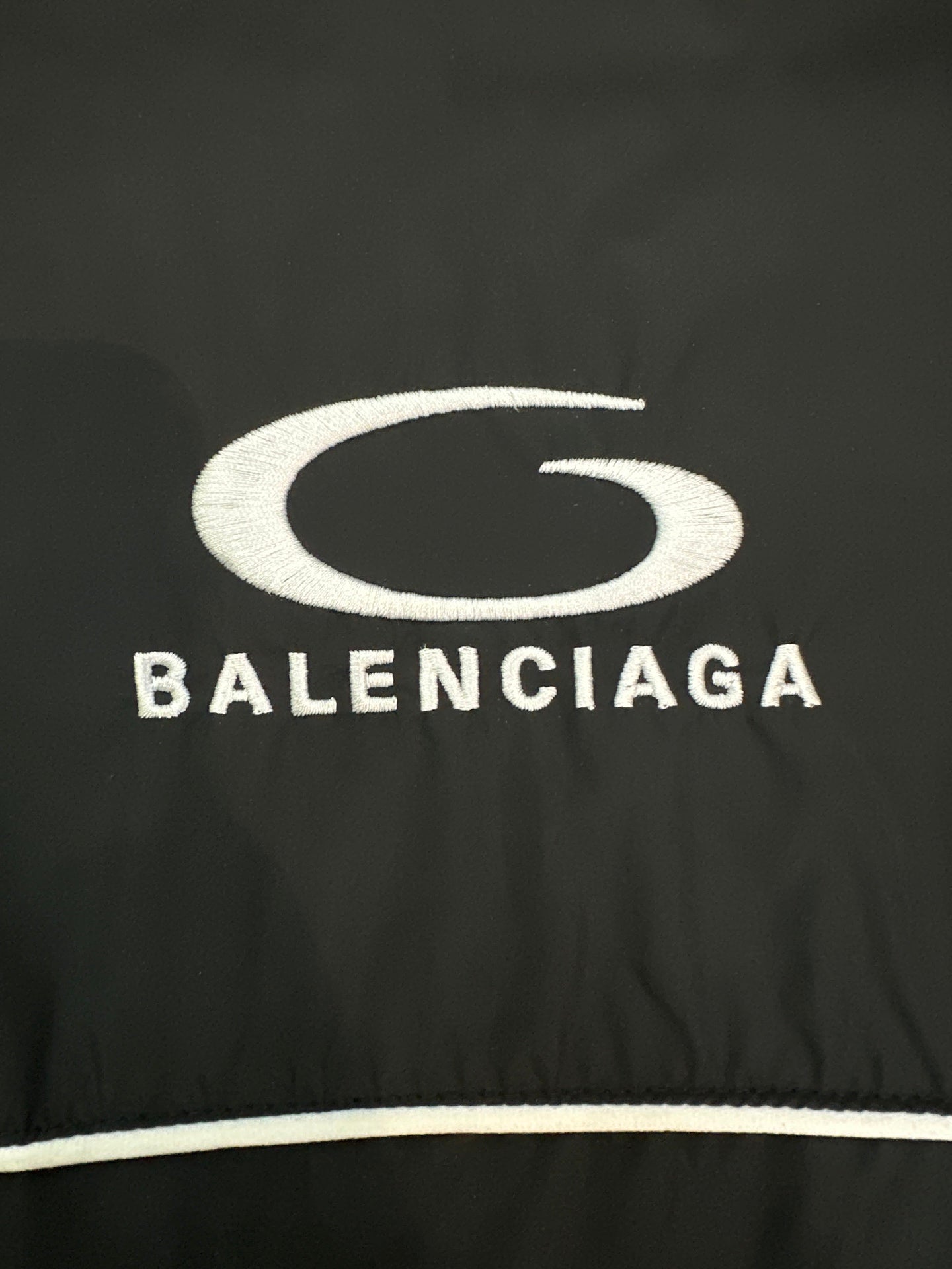 BALENCIAGA Men's Large Tracksuit Jacket in Black
