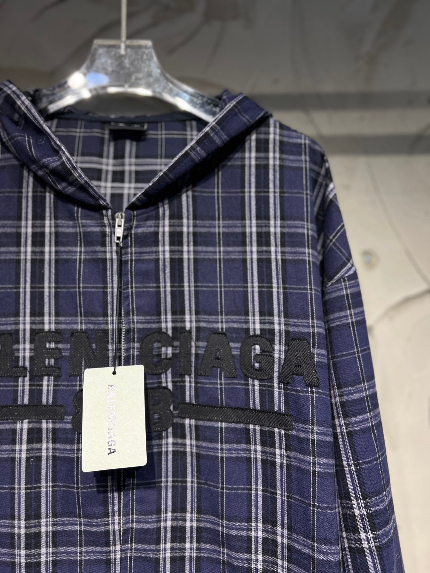 BALENCIAGA Zip-up Shirts Hoodies Shirts Parkas