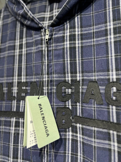 BALENCIAGA Zip-up Shirts Hoodies Shirts Parkas