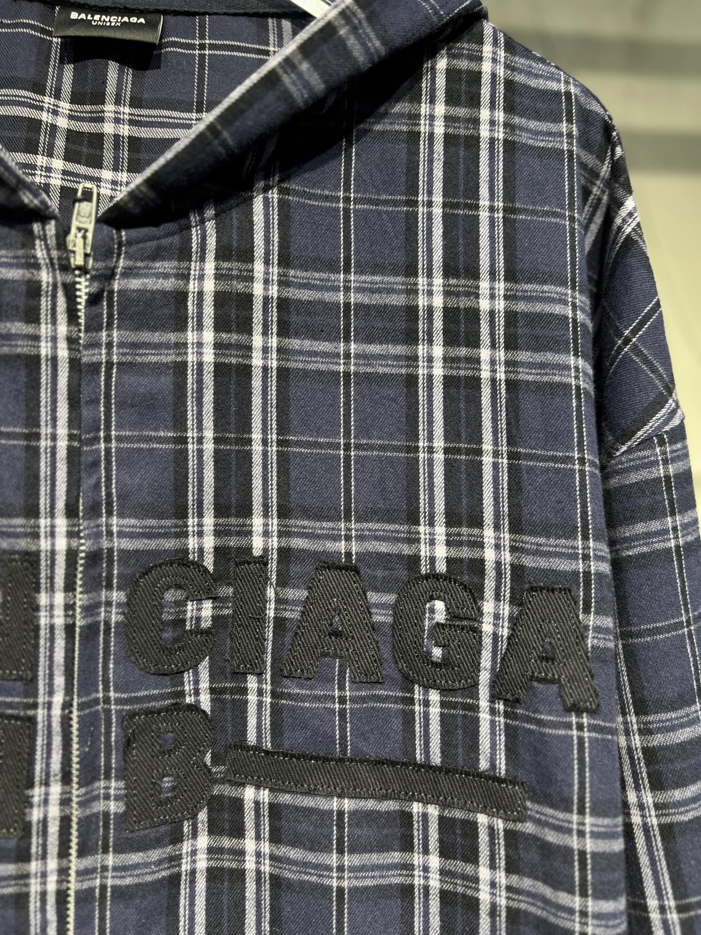 BALENCIAGA Zip-up Shirts Hoodies Shirts Parkas