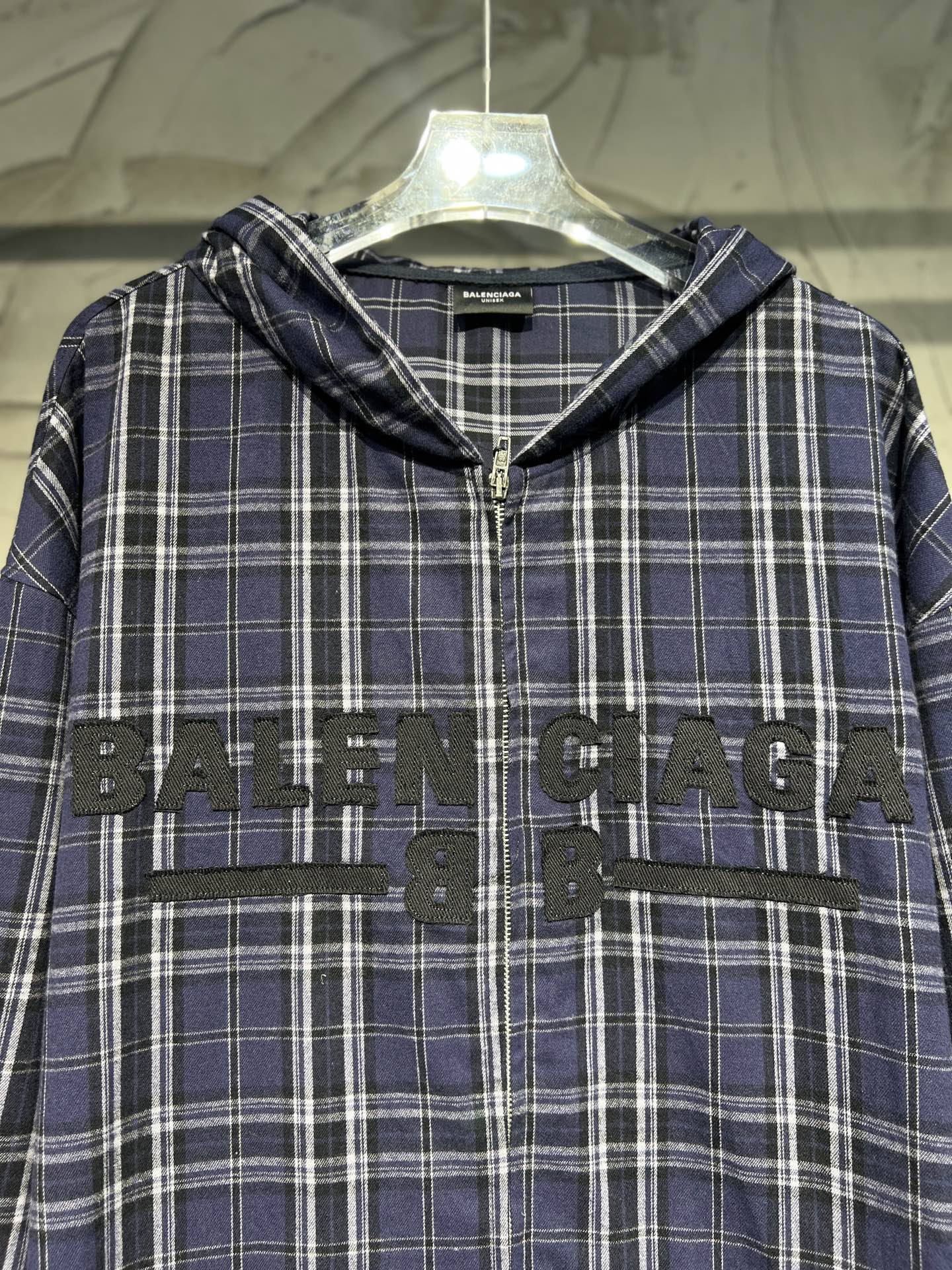 BALENCIAGA Zip-up Shirts Hoodies Shirts Parkas