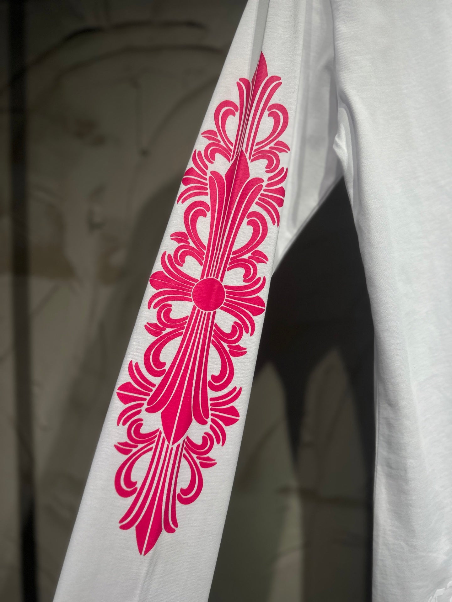 CHROME HEARTS Horseshoe Long Sleeve T-Shirt