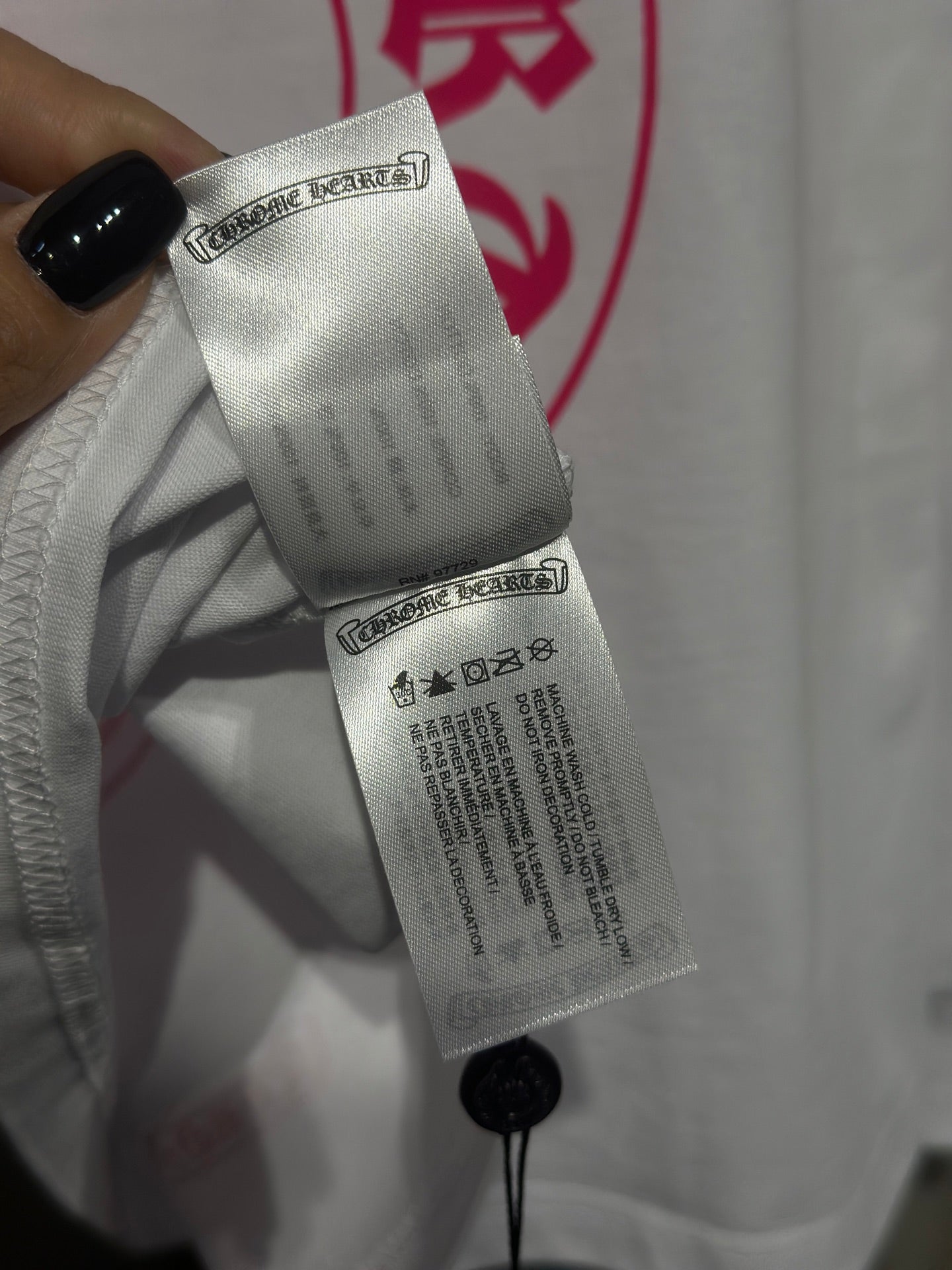 CHROME HEARTS Horseshoe Long Sleeve T-Shirt
