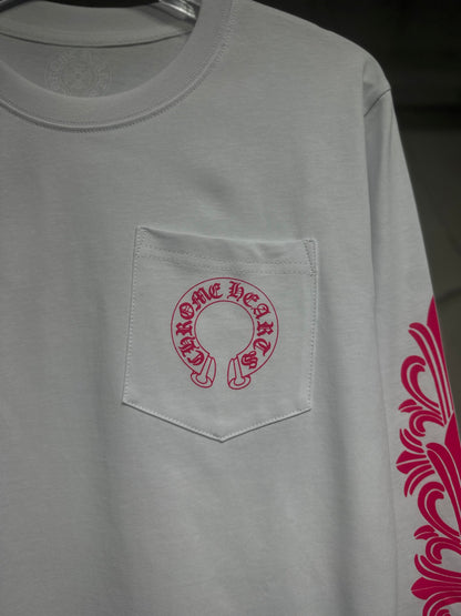 CHROME HEARTS Horseshoe Long Sleeve T-Shirt