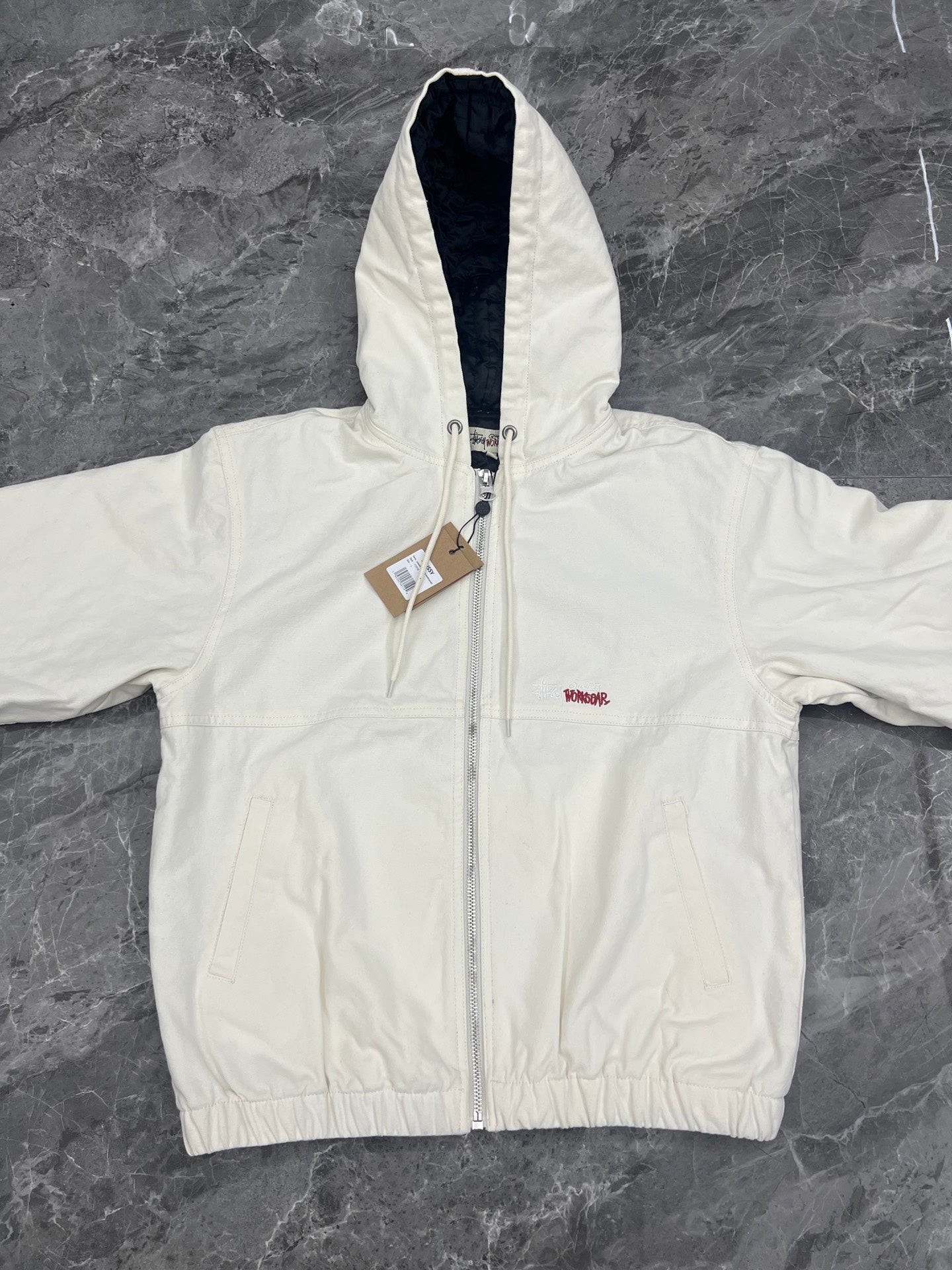 STUSSY FW24 "Work" canvas jacket