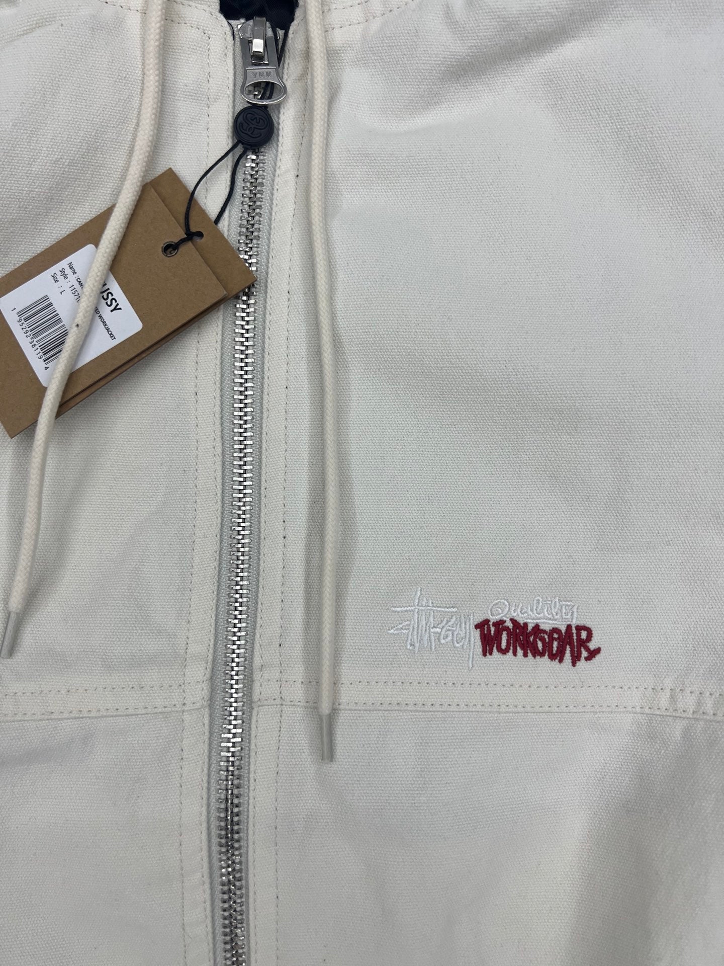 STUSSY FW24 "Work" canvas jacket