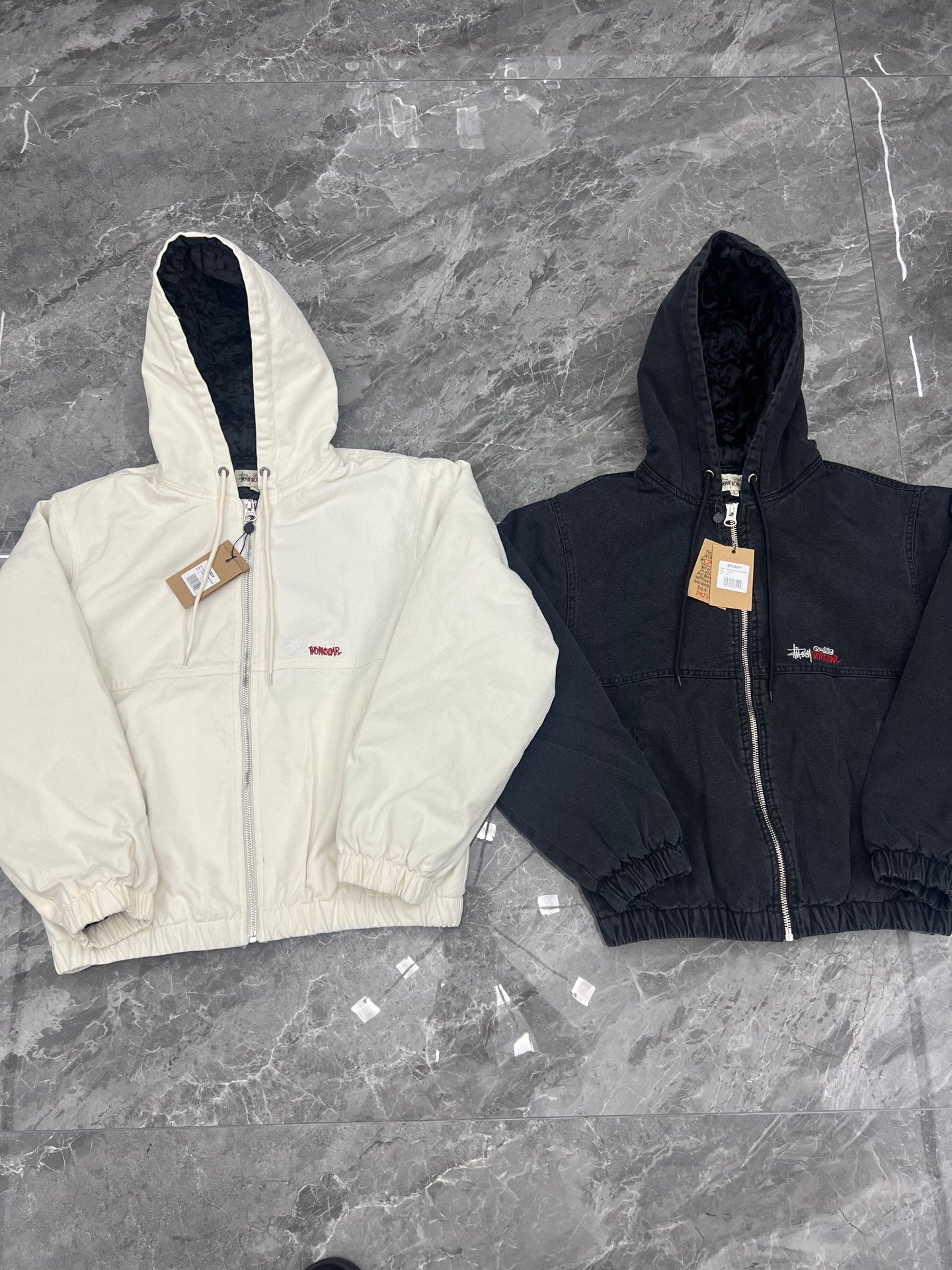 STUSSY FW24 "Work" canvas jacket