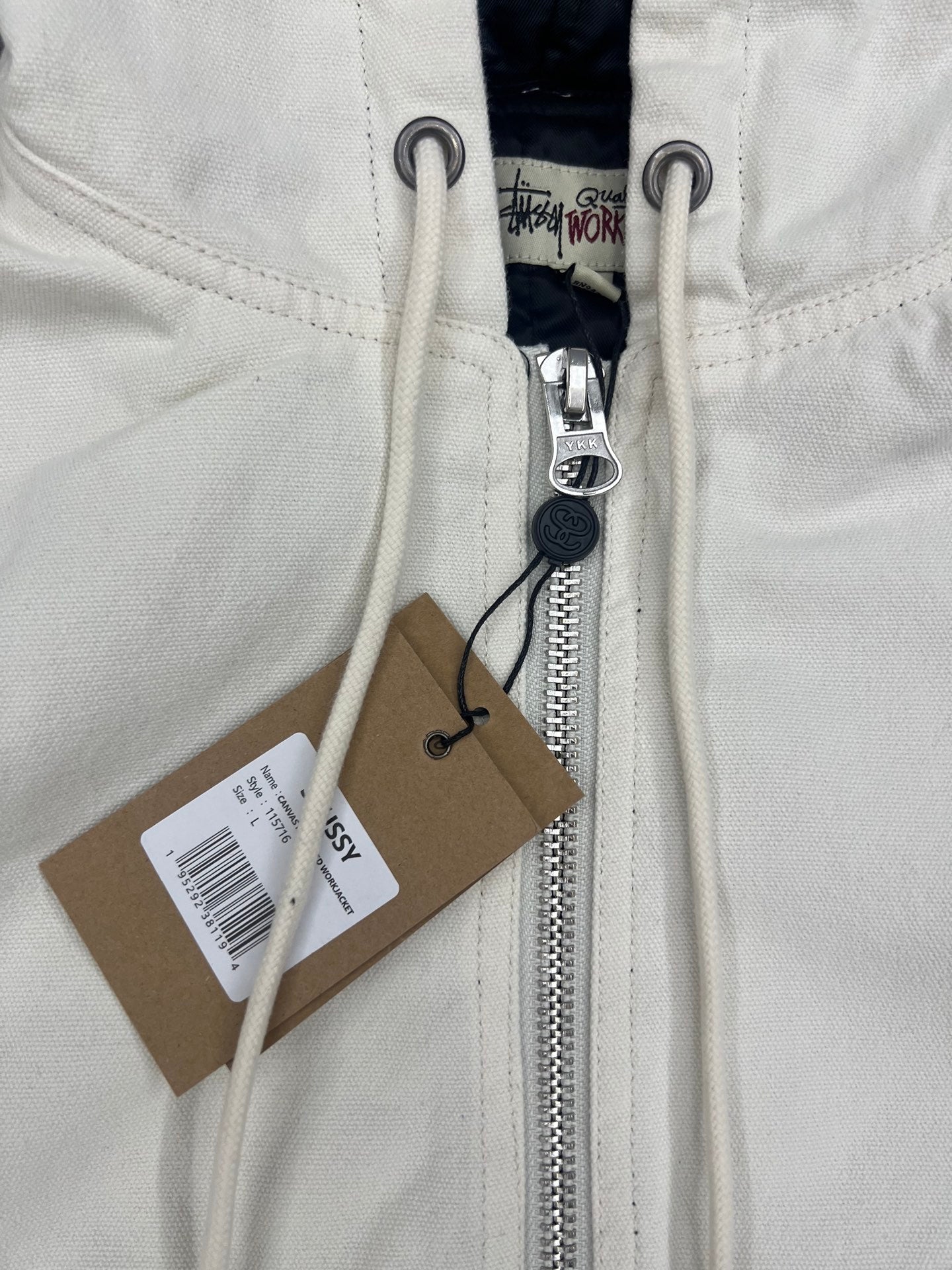 STUSSY FW24 "Work" canvas jacket