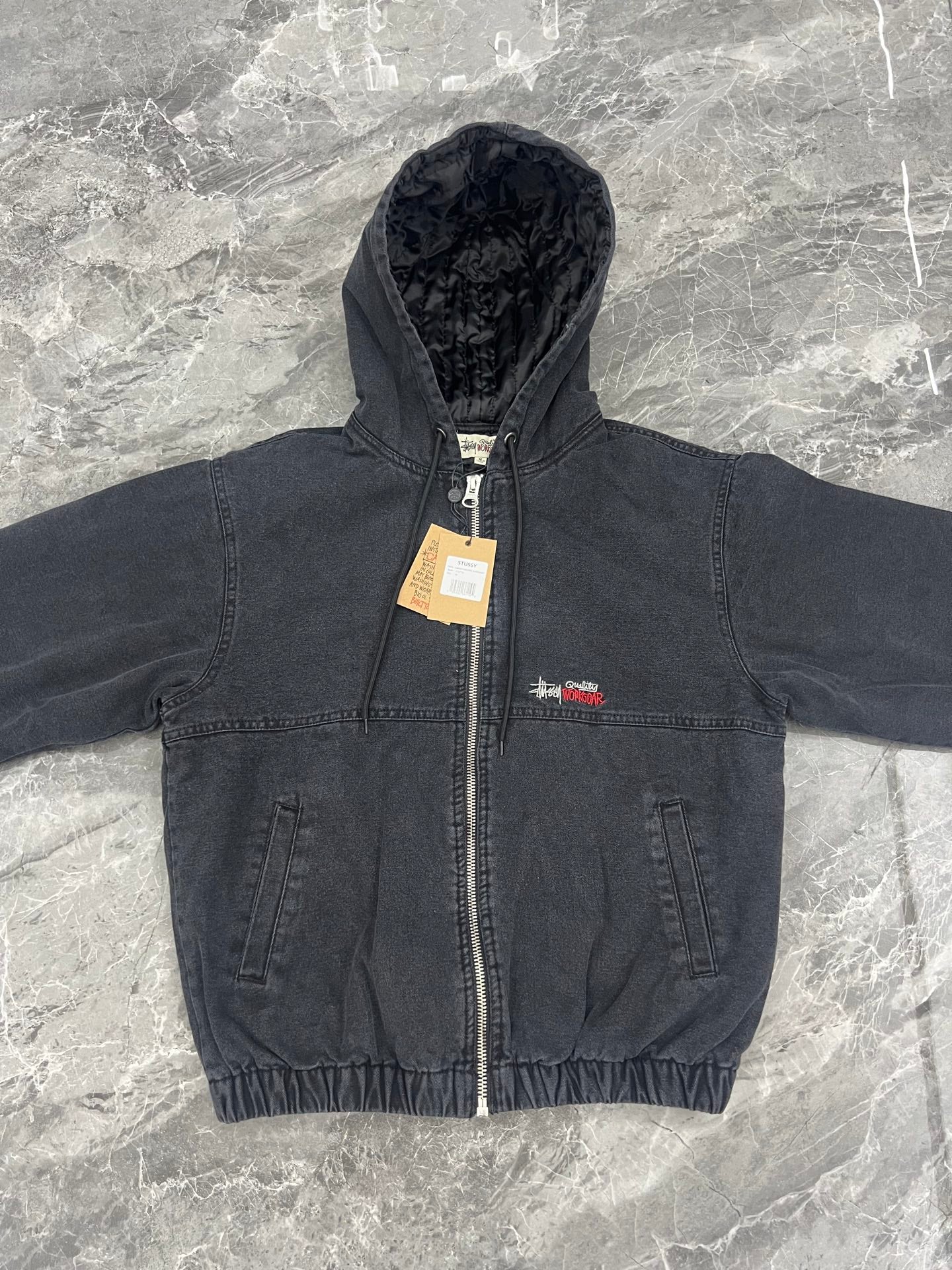 STUSSY FW24 "Work" canvas jacket