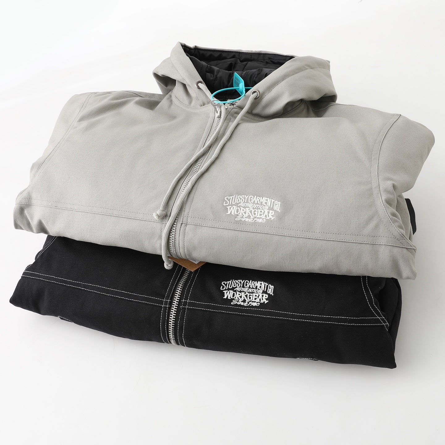 Stussy Work Jacket Contrast Stitch "Black"