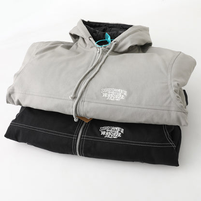 Stussy Work Jacket Contrast Stitch "Black"