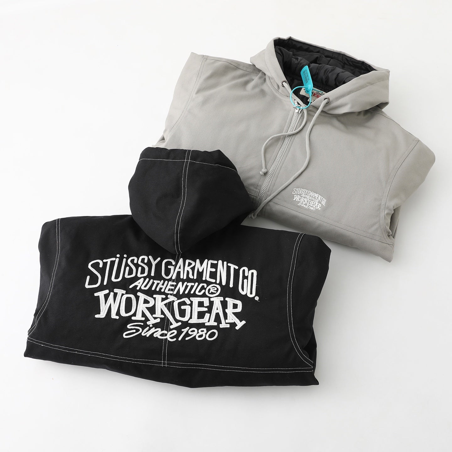 Stussy Work Jacket Contrast Stitch "Black"