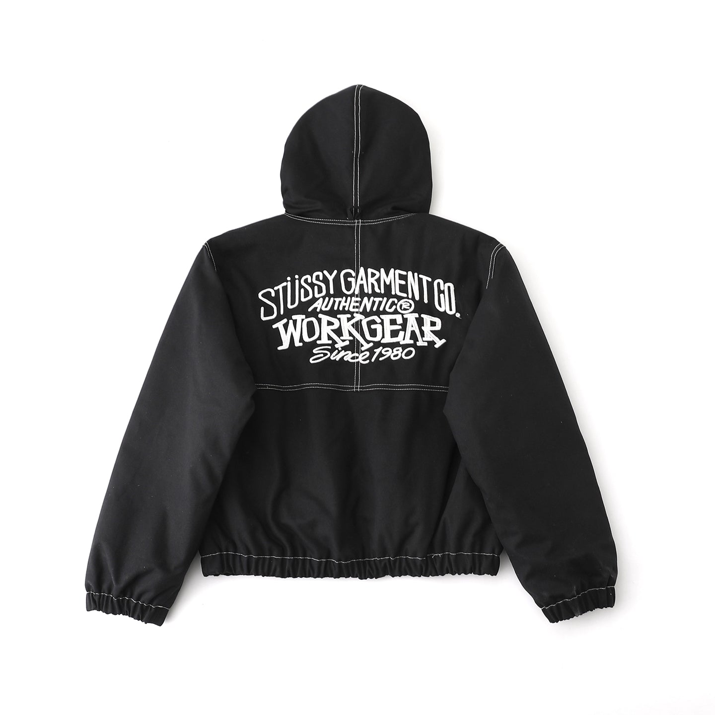 Stussy Work Jacket Contrast Stitch "Black"