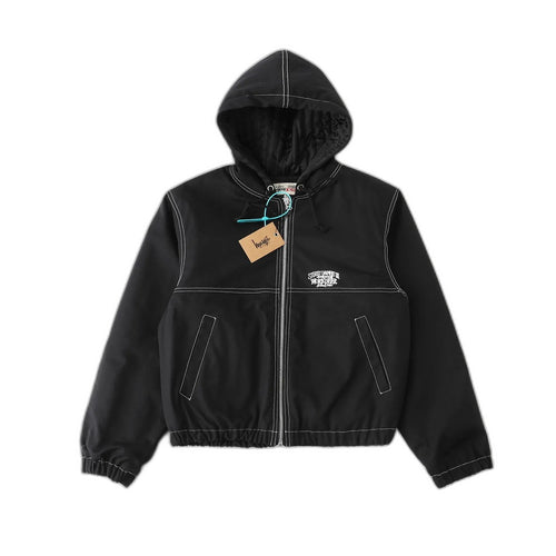 Stussy Work Jacket Contrast Stitch "Black"