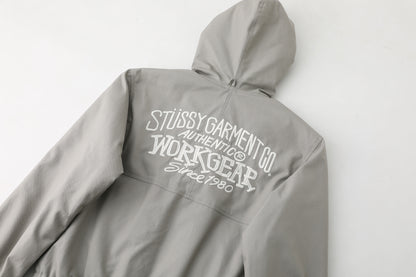 Stussy Work Jacket Contrast Stitch "Black"