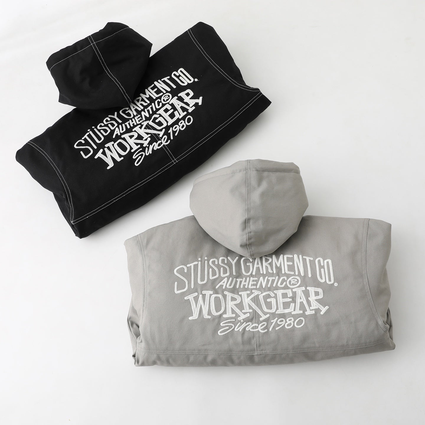 Stussy Work Jacket Contrast Stitch "Black"
