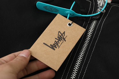 Stussy Work Jacket Contrast Stitch "Black"