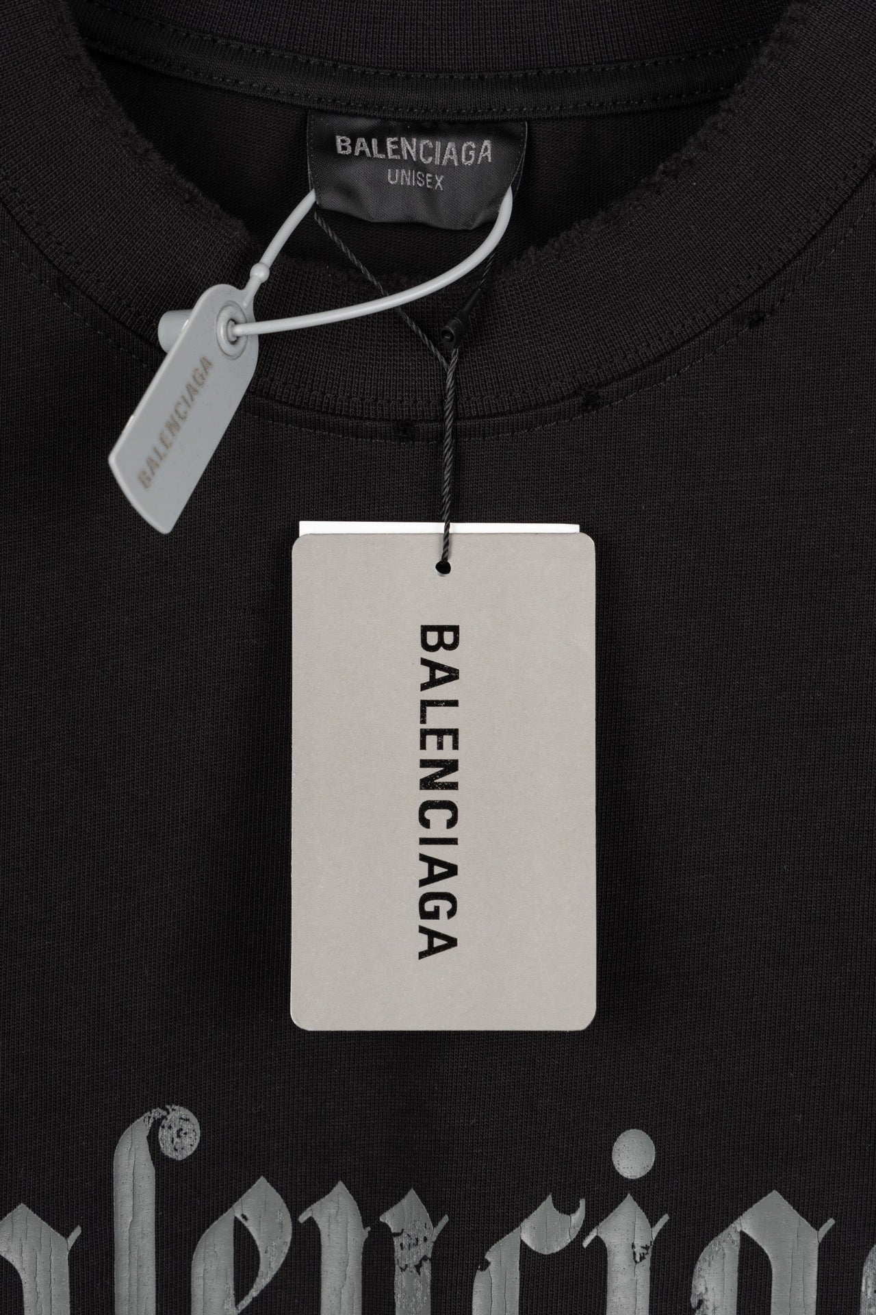 Balenciaga Vintage Jersey T-Shirt in Black