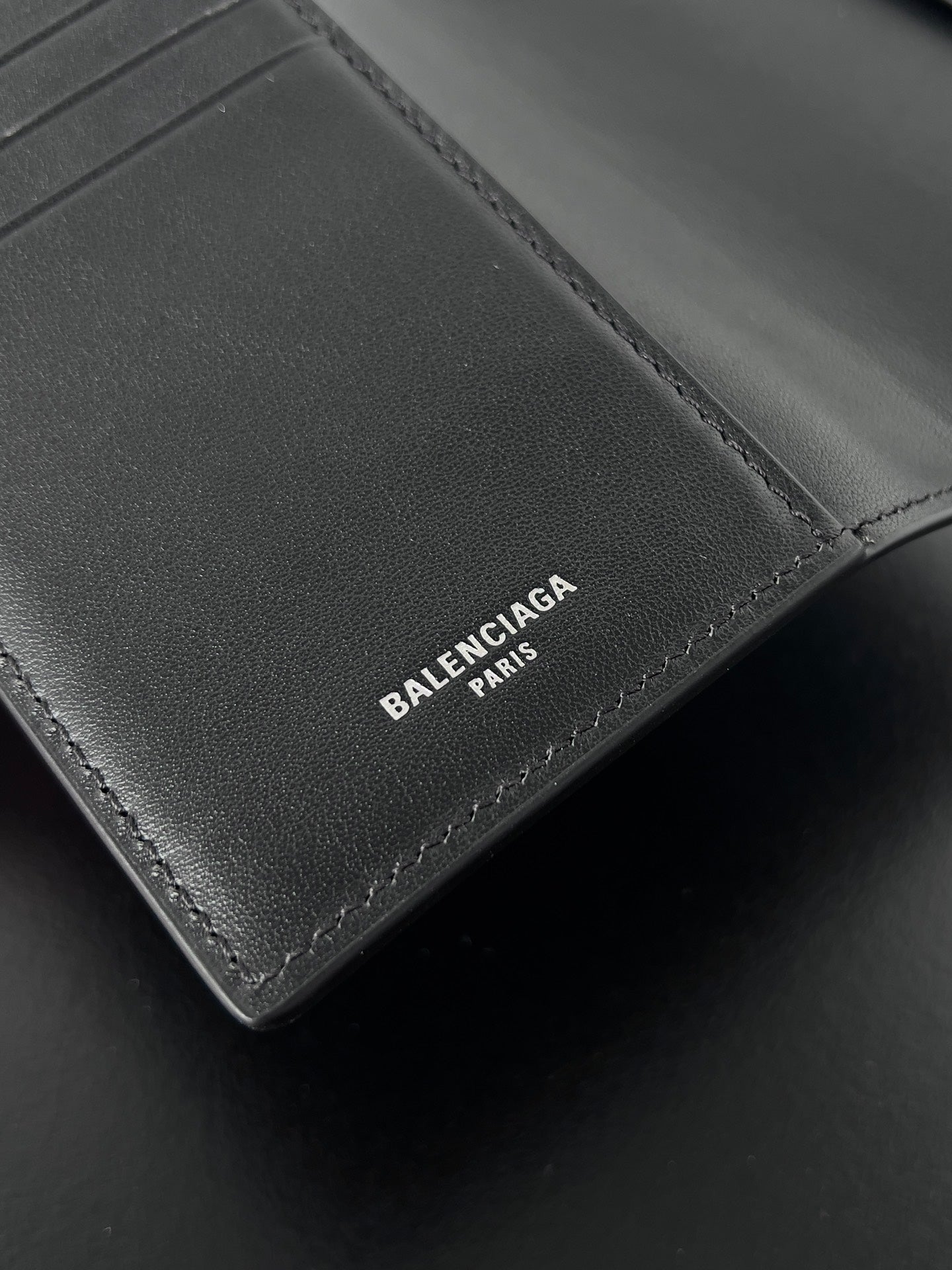 Balenciaga Men's Passport Holder in Black