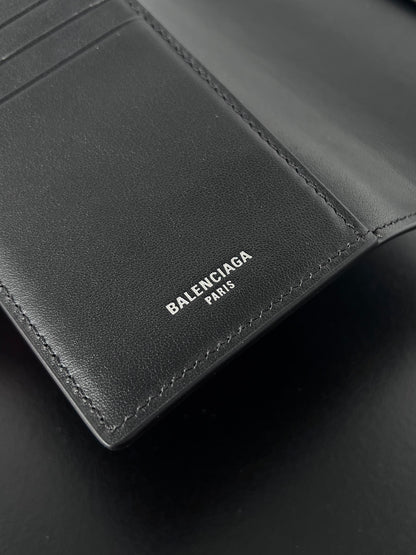Balenciaga Men's Passport Holder in Black