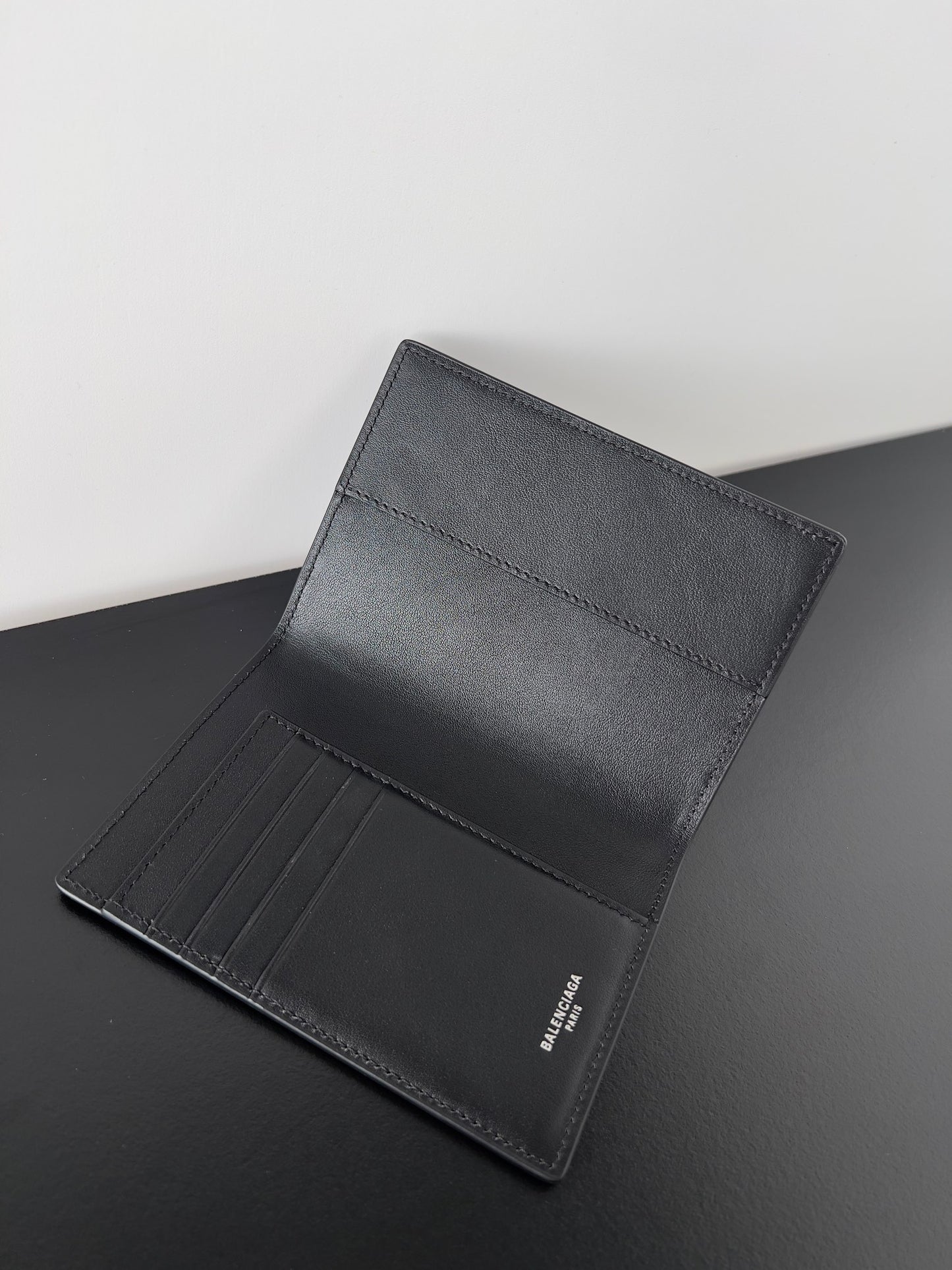 Balenciaga Men's Passport Holder in Black