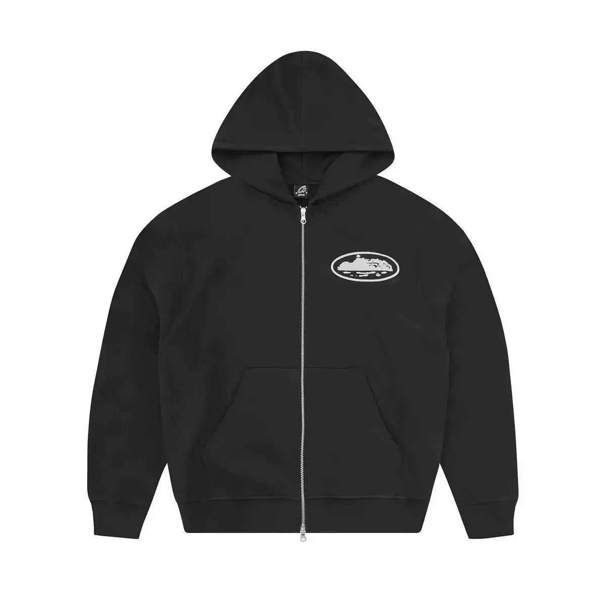 Cortez print zip-up hoodie and sweatpants