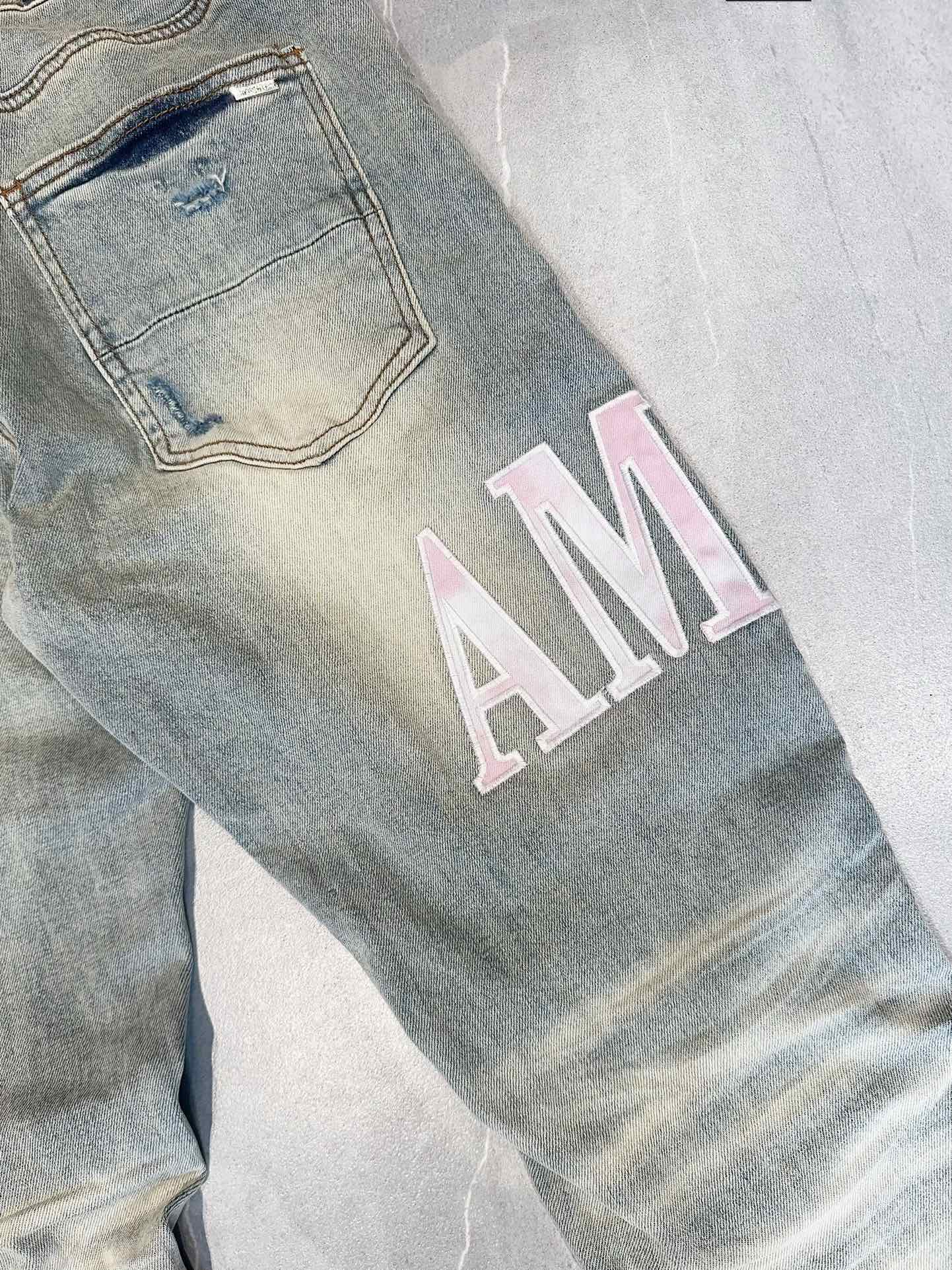 Amiri Stone Indigo Jeans