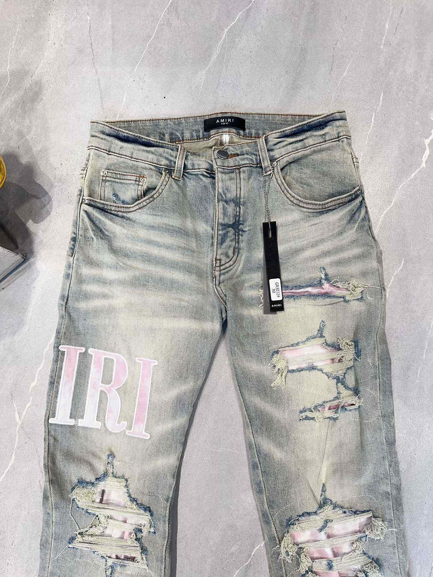 Amiri Stone Indigo Jeans