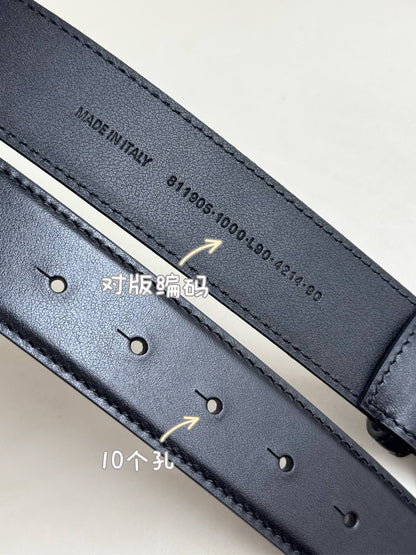 BALENCIAGA x Under Armour Belt "Black"-3.5cm
