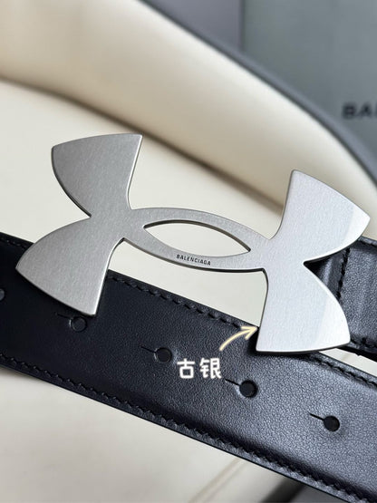 BALENCIAGA x Under Armour Belt "Black"-3.5cm