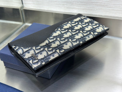 DIOR Saddle Oblique Long Wallet