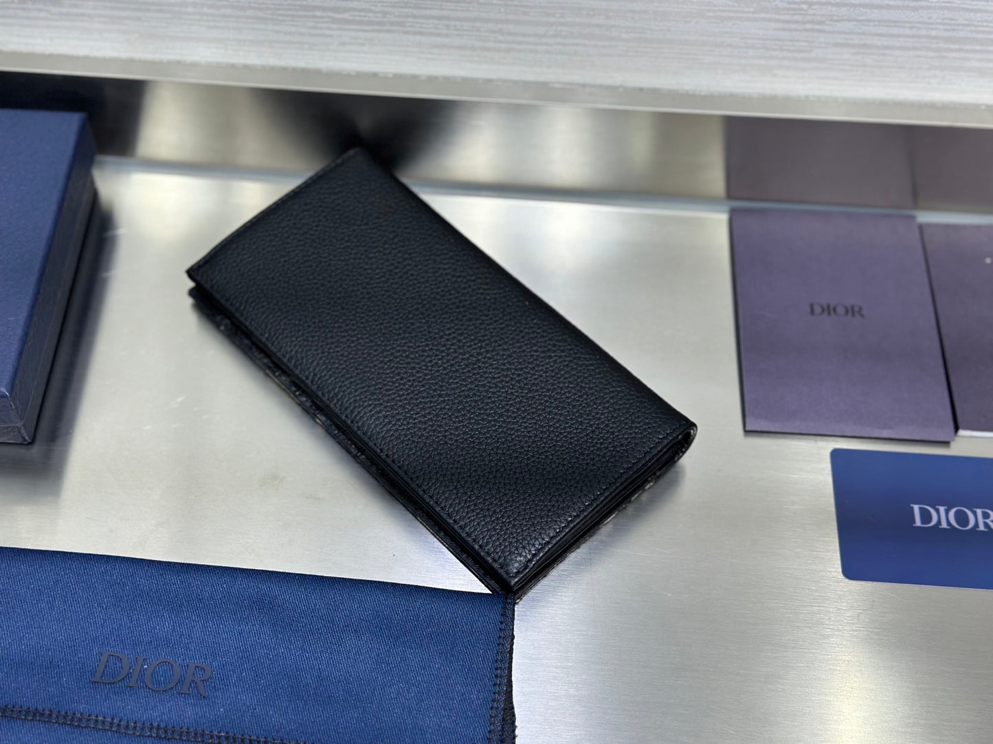 DIOR Saddle Oblique Long Wallet